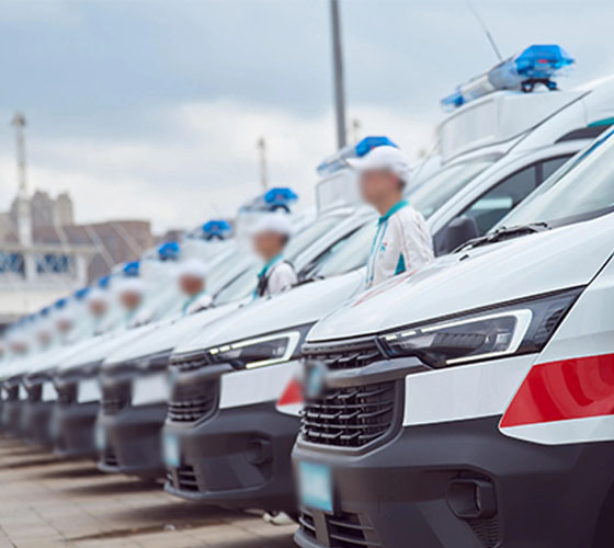 秦安县服务车队展示